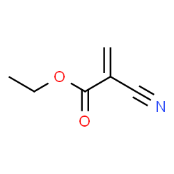 Ethyl 2-cyanoacrylate, C6H7NO2