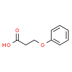 ChemSpider 2D Image | 3-Phenoxypropanoic acid | C9H10O3