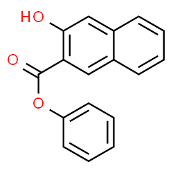 ChemSpider 2D Image | Phenyl 2-Hydroxy-3-Naphthoate | C17H12O3