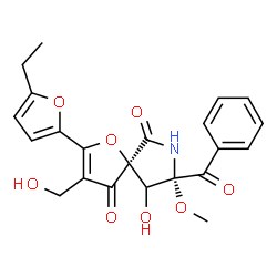 ChemSpider 2D Image | cephalimysin N | C22H21NO8
