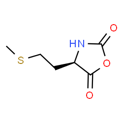 ChemSpider 2D Image | (4R)-4-[2-(Methylsulfanyl)ethyl]-1,3-oxazolidine-2,5-dione | C6H9NO3S