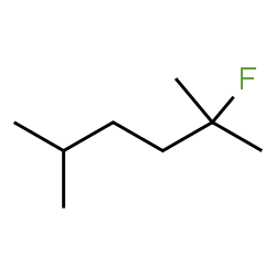 ChemSpider 2D Image | 2-Fluoro-2,5-dimethylhexane | C8H17F