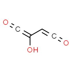 ChemSpider 2D Image | 2-Hydroxy-1,3-butadiene-1,4-dione | C4H2O3