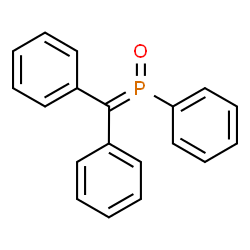 ChemSpider 2D Image | (Diphenylmethylene)(phenyl)phosphine oxide | C19H15OP