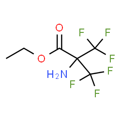 ChemSpider 2D Image | Ethyl 3,3,3-trifluoro-2-(trifluoromethyl)alaninate | C6H7F6NO2