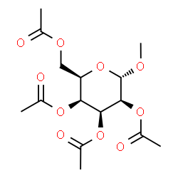 ChemSpider 2D Image | Methyl 2,3,4,6-tetra-O-acetyl-alpha-D-talopyranoside | C15H22O10