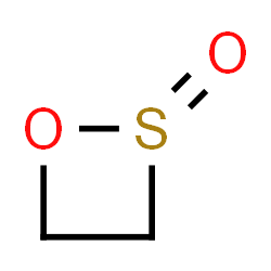 ChemSpider 2D Image | 1,2-Oxathietane 2-oxide | C2H4O2S