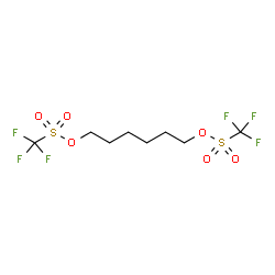 ChemSpider 2D Image | 1,6-Hexanediyl bis(trifluoromethanesulfonate) | C8H12F6O6S2