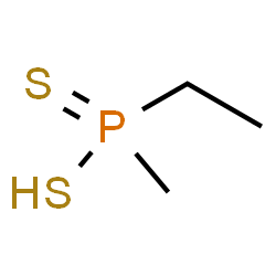ChemSpider 2D Image | Ethyl(methyl)phosphinodithioic acid | C3H9PS2