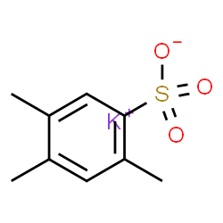 ChemSpider 2D Image | Potassium 2,4,5-trimethylbenzenesulfonate | C9H11KO3S