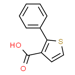 ChemSpider 2D Image | 2-Phenyl-3-thiophenecarboxylic acid | C11H8O2S