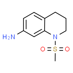 ChemSpider 2D Image | 1-methanesulfonyl-3,4-dihydro-2H-quinolin-7-amine | C10H14N2O2S