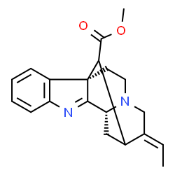 ChemSpider 2D Image | Methyl (3beta,16xi,19E)-akuammilan-17-oate | C20H22N2O2