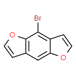 ChemSpider 2D Image | 4-Bromofuro[2,3-f][1]benzofuran | C10H5BrO2