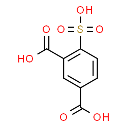 ChemSpider 2D Image | 4-Sulfoisophthalic acid | C8H6O7S