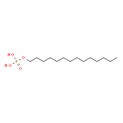 ChemSpider 2D Image | MYRISTYL PHOSPHATE | C14H31O4P