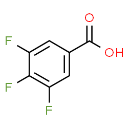 ChemSpider 2D Image | 3,4,5-Trifluorobenzoic acid | C7H3F3O2
