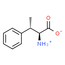 ChemSpider 2D Image | (2S,3S)-beta-methylphenylalanine | C10H13NO2