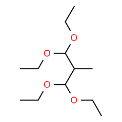 ChemSpider 2D Image | 1,1,3,3-Tetraethoxy-2-methylpropane | C12H26O4