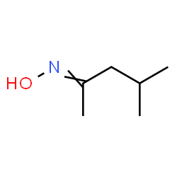 ChemSpider 2D Image | N-Hydroxy-4-methyl-2-pentanimine | C6H13NO