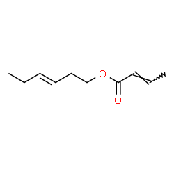 ChemSpider 2D Image | (3E)-3-Hexen-1-yl (2E)-2-butenoate | C10H16O2