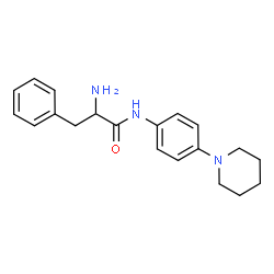 ChemSpider 2D Image | N-[4-(1-Piperidinyl)phenyl]phenylalaninamide | C20H25N3O