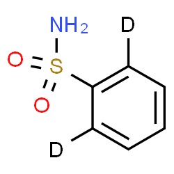 ChemSpider 2D Image | (2,6-~2~H_2_)Benzenesulfonamide | C6H5D2NO2S