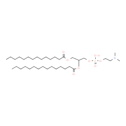 ChemSpider 2D Image | 6-Hydroxy-2-methyl-6-oxido-12-oxo-5,7,11-trioxa-2-aza-6lambda~5~-phosphapentacosan-9-yl pentadecanoate | C36H72NO8P