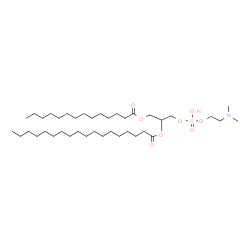 ChemSpider 2D Image | 6-Hydroxy-2-methyl-6-oxido-12-oxo-5,7,11-trioxa-2-aza-6lambda~5~-phosphapentacosan-9-yl stearate | C39H78NO8P