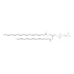 ChemSpider 2D Image | 6-Hydroxy-2-methyl-9-[(6Z,9Z,12Z,15Z)-6,9,12,15-octadecatetraenoyloxy]-6-oxido-5,7-dioxa-2-aza-6lambda~5~-phosphadecan-10-yl (4Z,7Z,10Z,13Z,16Z,19Z)-4,7,10,13,16,19-docosahexaenoate | C47H74NO8P