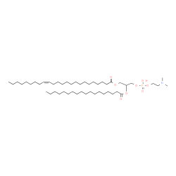 ChemSpider 2D Image | 6-Hydroxy-2-methyl-6-oxido-9-(stearoyloxy)-5,7-dioxa-2-aza-6lambda~5~-phosphadecan-10-yl (15Z)-15-tetracosenoate | C49H96NO8P