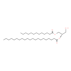 ChemSpider 2D Image | (2S)-1-Hydroxy-3-(tridecanoyloxy)-2-propanyl henicosanoate | C37H72O5