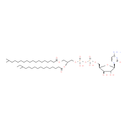 ChemSpider 2D Image | 4-Amino-1-[(2xi)-5-O-{hydroxy[(hydroxy{(2R)-2-[(14-methylhexadecanoyl)oxy]-3-[(17-methyloctadecanoyl)oxy]propoxy}phosphoryl)oxy]phosphoryl}-beta-D-threo-pentofuranosyl]-2(1H)-pyrimidinone | C48H89N3O15P2