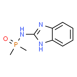ChemSpider 2D Image | N-1H-Benzimidazol-2-yl-P,P-dimethylphosphinic amide | C9H12N3OP