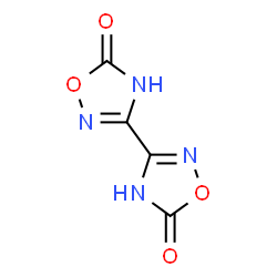 ChemSpider 2D Image | 3,3'-Bi-1,2,4-oxadiazole-5,5'(4H,4'H)-dione | C4H2N4O4