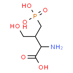 ChemSpider 2D Image | 4-Hydroxy-4'-phosphonovaline | C5H12NO6P