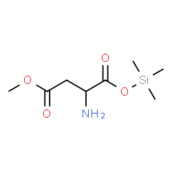 ChemSpider 2D Image | 4-Methyl 1-(trimethylsilyl) aspartate | C8H17NO4Si