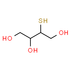 ChemSpider 2D Image | 3-Sulfanyl-1,2,4-butanetriol | C4H10O3S