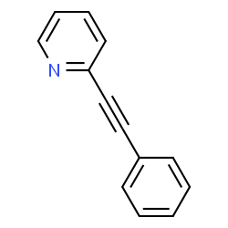ChemSpider 2D Image | 2-(Phenylethynyl)pyridine | C13H9N