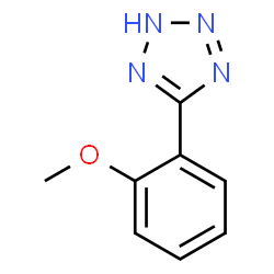 ChemSpider 2D Image | 5-(2-Methoxyphenyl)-2H-tetrazole | C8H8N4O