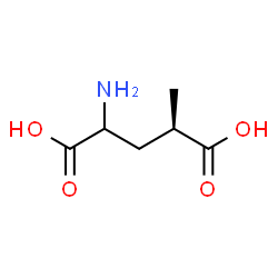ChemSpider 2D Image | (4R)-4-Methylglutamic acid | C6H11NO4