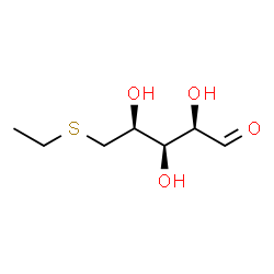 ChemSpider 2D Image | 5-S-Ethyl-5-thio-D-xylose | C7H14O4S