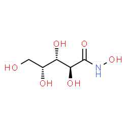 ChemSpider 2D Image | (2S,3S,4R)-N,2,3,4,5-Pentahydroxypentanamide (non-preferred name) | C5H11NO6