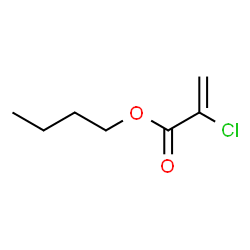 ChemSpider 2D Image | Butyl 2-chloroacrylate | C7H11ClO2