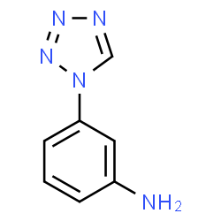ChemSpider 2D Image | 3-(1H-Tetrazol-1-yl)aniline | C7H7N5