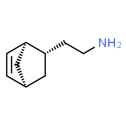 ChemSpider 2D Image | 2-[(1R,2S,4R)-Bicyclo[2.2.1]hept-5-en-2-yl]ethanamine | C9H15N