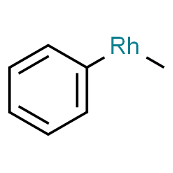 ChemSpider 2D Image | Methyl(phenyl)rhodium | C7H8Rh