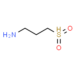 ChemSpider 2D Image | 3-(dioxo-$l^{5}-sulfanyl)propan-1-amine | C3H8NO2S