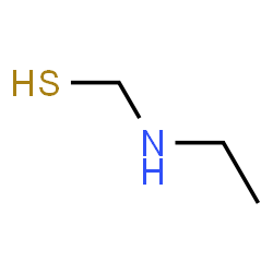 ChemSpider 2D Image | (Ethylamino)methanethiol | C3H9NS