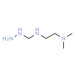 ChemSpider 2D Image | N'-(Hydrazinomethyl)-N,N-dimethyl-1,2-ethanediamine | C5H16N4